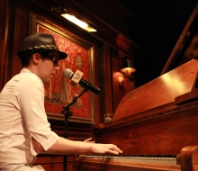 Carlo Aspri sings and performs in Beijing, China.