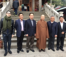 Carlo Aspri takes photos  and has meetings with Chinese Government Leaders, as well as one of China's most famous and respected Buddhist Lamas, in Xiamen city, Fujian Province, China.