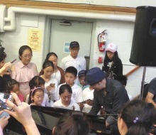 In August 2018, Carlo was invited by the “Burlington Royal Arts Academy” to conduct a Masterclass for a large group of musicians and students, to judge the students, and to deliver their assessment certificates, as well as to give performances at “The Burlington Performing Arts Centre”. The school also invited Carlo to participate at the “Burlington Royal Arts Festival” and to perform there as well. The “Burlington Royal Arts Academy”, located in Ontario, Canada, is a private secondary school offering provincial academic curriculum, with a focus on an extensive Arts program designed for Grades 9 to 12;