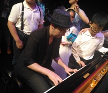 In August 2018, Carlo was invited by the “Burlington Royal Arts Academy” to conduct a Masterclass for a large group of musicians and students, to judge the students, and to deliver their assessment certificates, as well as to give performances at “The Burlington Performing Arts Centre”. The school also invited Carlo to participate at the “Burlington Royal Arts Festival” and to perform there as well. The “Burlington Royal Arts Academy”, located in Ontario, Canada, is a private secondary school offering provincial academic curriculum, with a focus on an extensive Arts program designed for Grades 9 to 12;