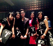 Carlo Aspri performs at an exclusive VIP club for millionaires in Beijing, China.