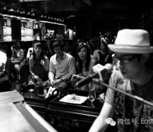 Carlo Aspri performs at an exclusive VIP club for millionaires in Beijing, China.